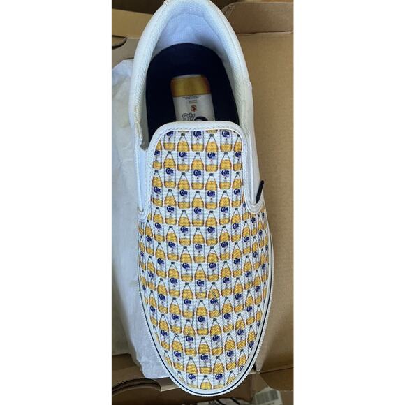 Etnie’s Slip Ons Shoe Mens 11 Sneaker Skate Footwear COLT 45 Beverage Marina - Picture 4 of 9